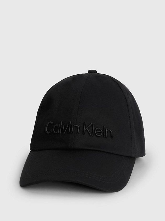 Calvin Klein USA Organic Cotton Mens Cap Black 7614839-AJ